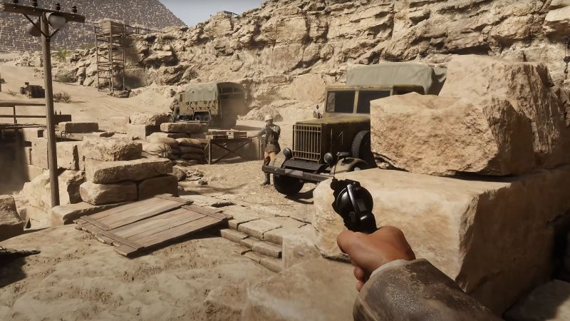 Uno scontro a fuoco in Indiana Jones e l'Antico Cerchio