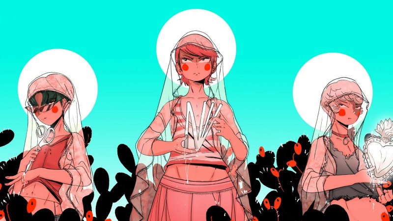 Un'illustrazione di Mediterranea Inferno di Santa Ragione, uno dei giochi di cui sono autori alcuni dei docenti del corso, recente vincitore all'IGF 2024 Un'illustrazione di Mediterranea Inferno di Santa Ragione, uno dei giochi di cui sono autori alcuni dei docenti del corso, recente vincitore all'IGF 2024