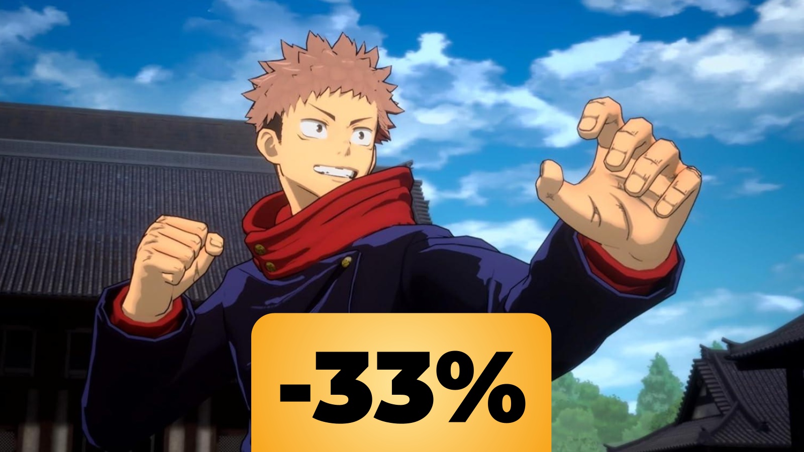Il protagonista di Jujutsu Kaisen Cursed Clash e lo sconto di Amazon