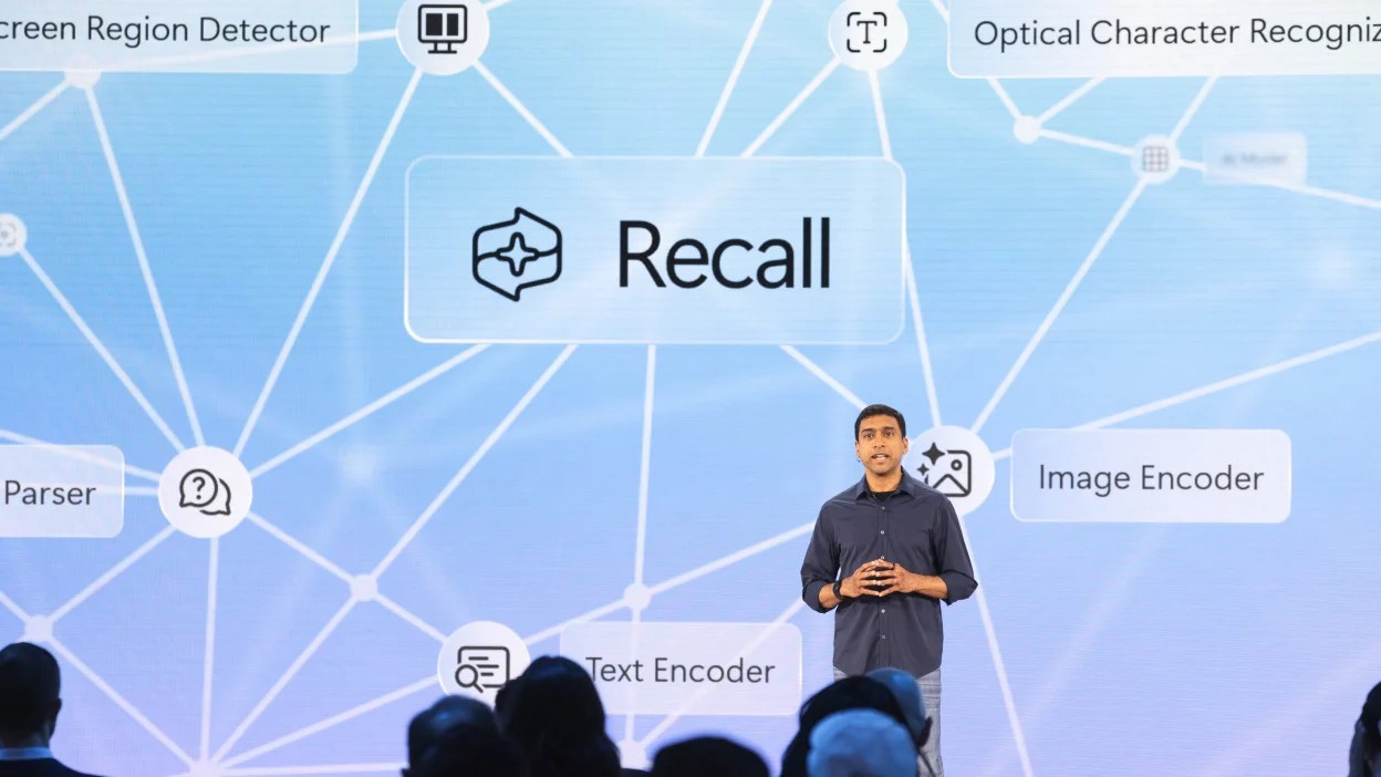 La presentazione di Microsoft Recall