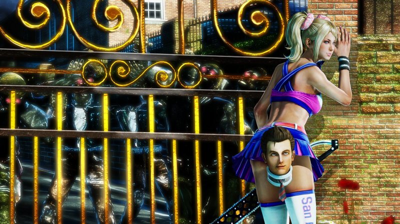 Juliet e Nick in Lollipop Chainsaw RePOP Juliet e Nick in Lollipop Chainsaw RePOP