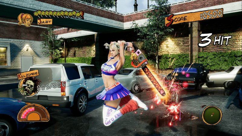 Juliet è pronta a combattere in Lollipop Chainsaw RePOP Juliet è pronta a combattere in Lollipop Chainsaw RePOP