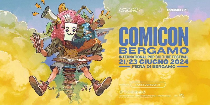 La locandina del Comicon Bergamo 2024