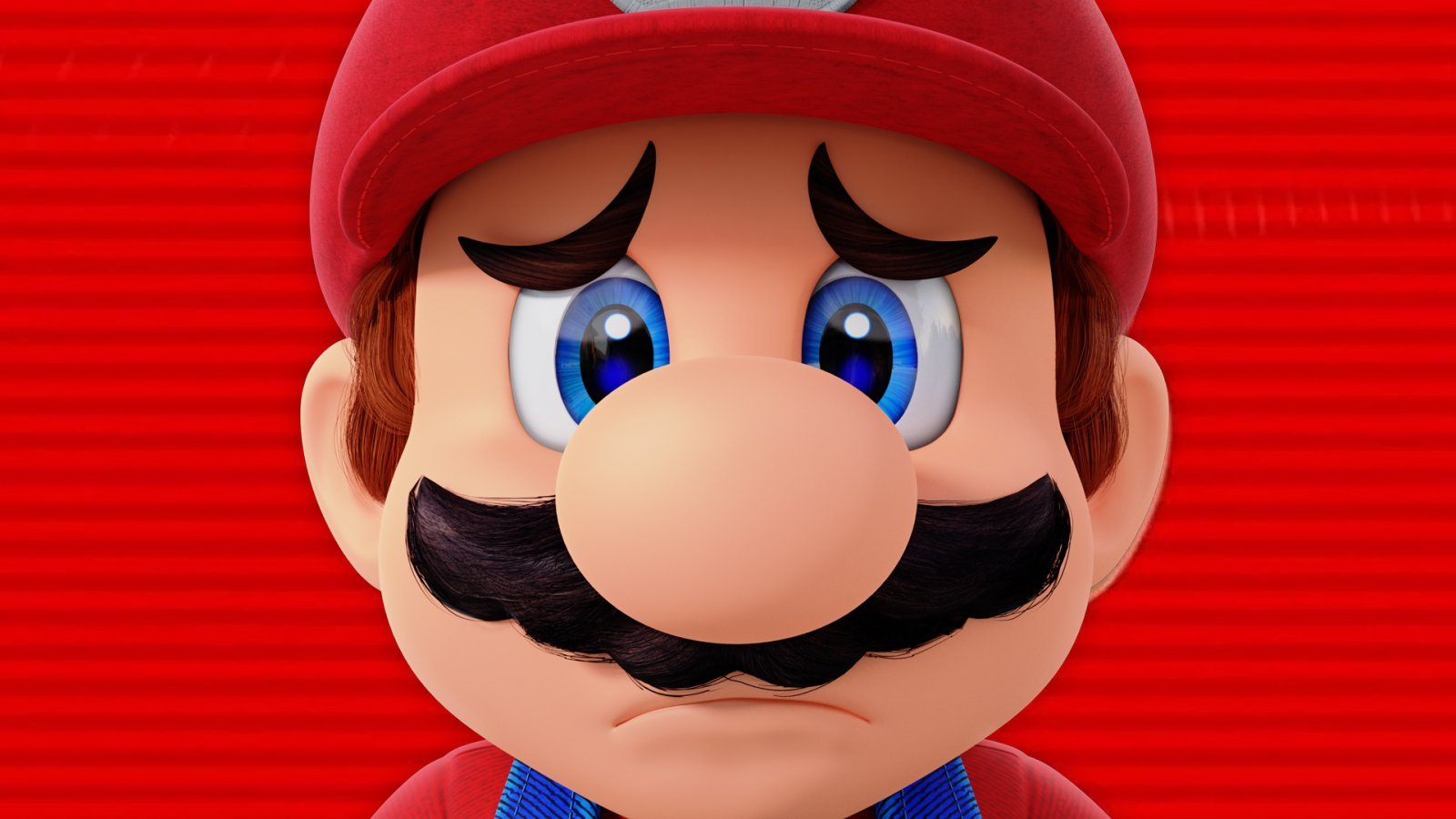 Super Mario è un po' sconfortato
