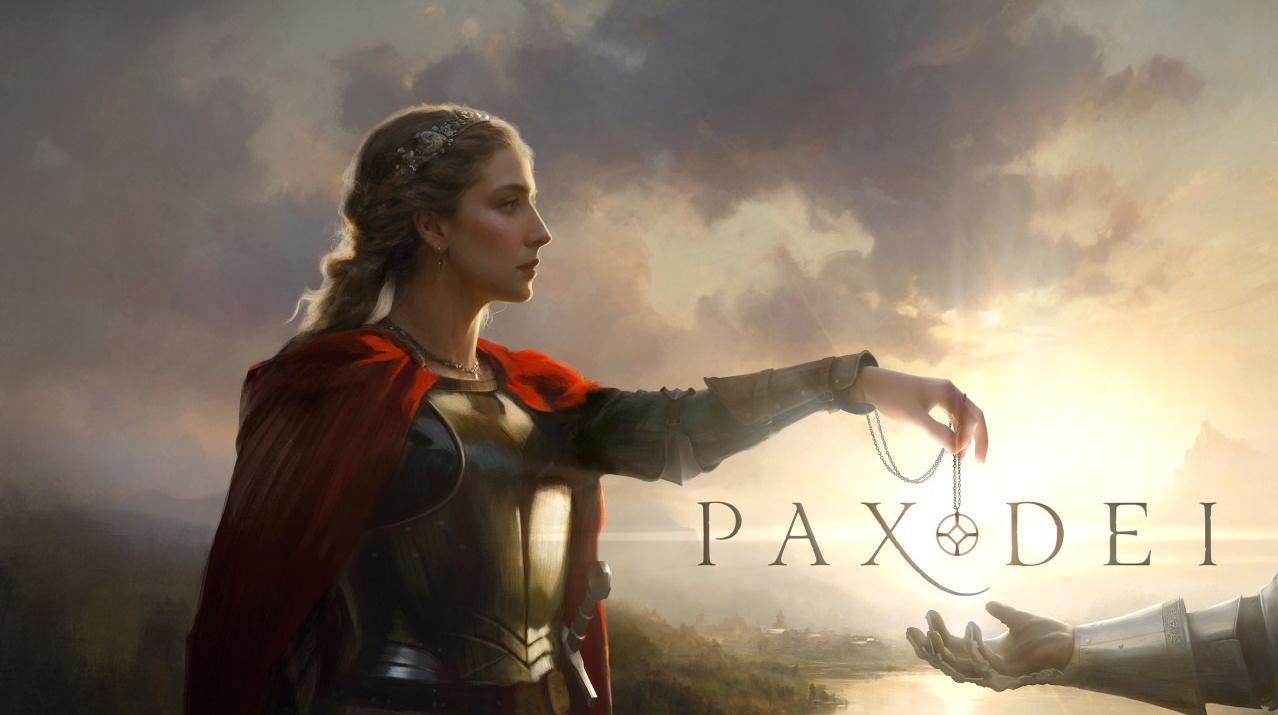 Un particolare della copertina di Pax Dei