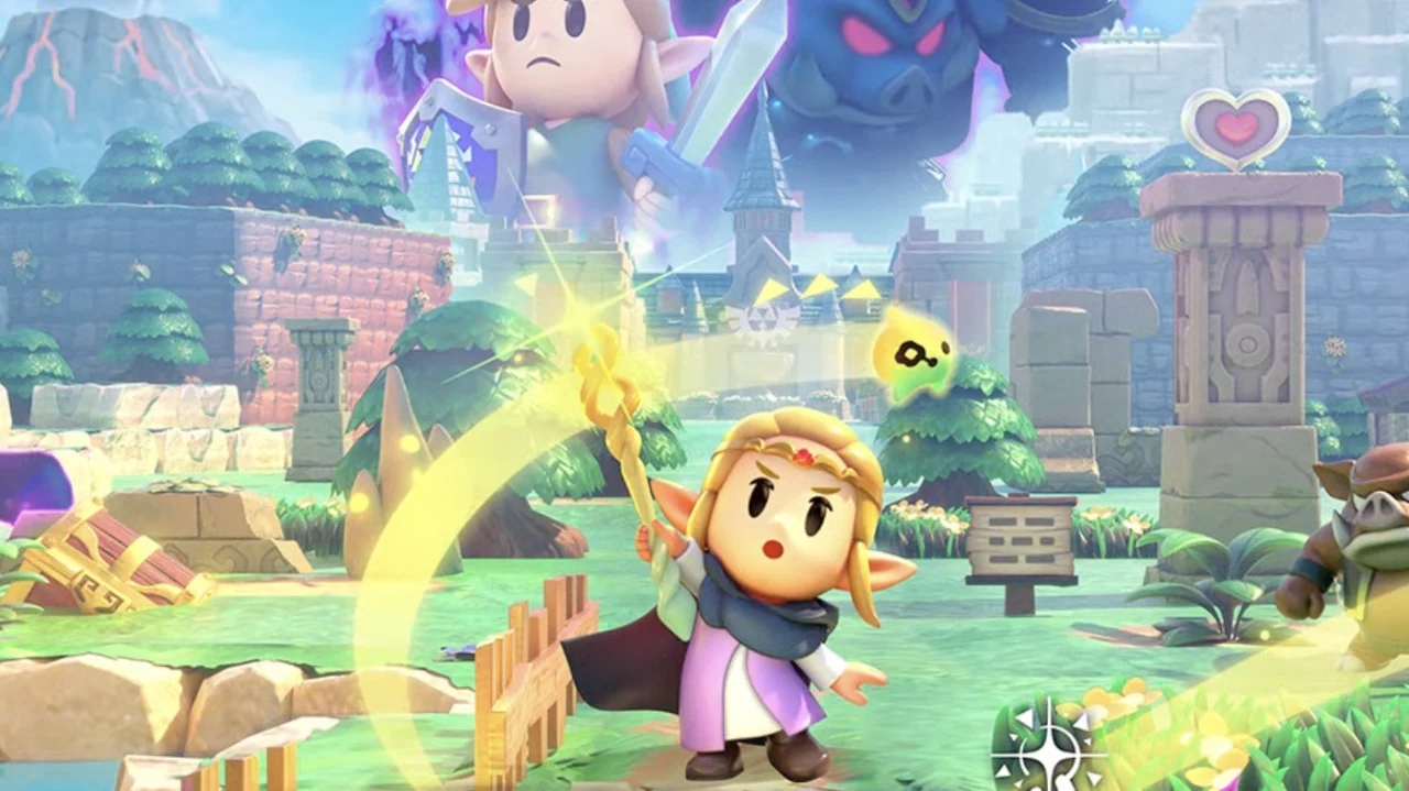 Zelda è la protagonista di The Legend of Zelda: Echoes of Wisdom