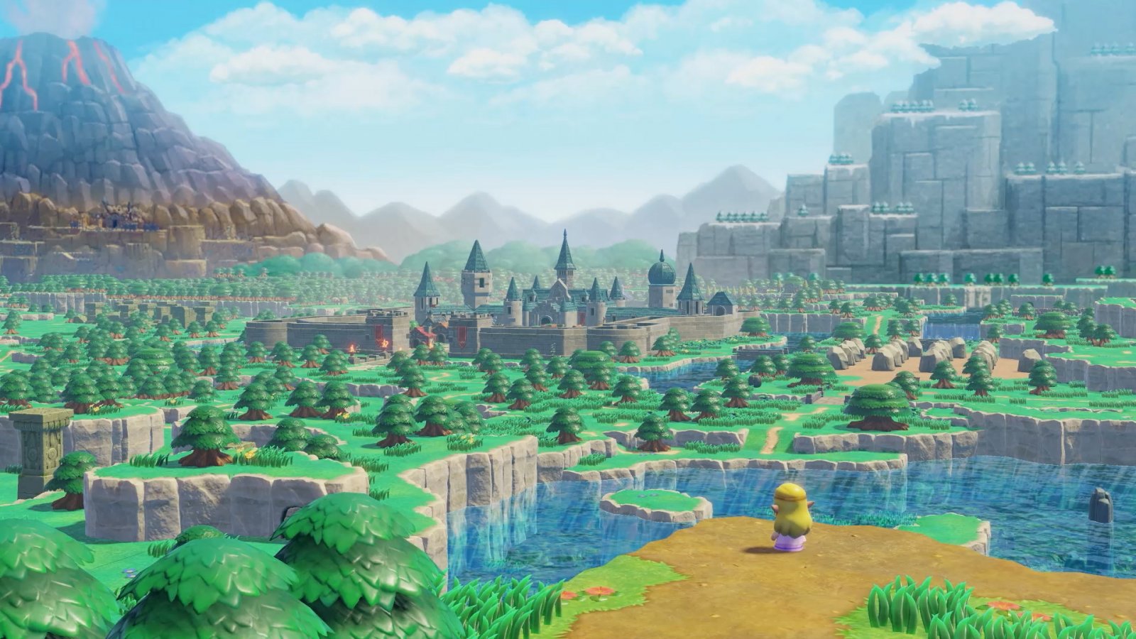 Un'immagine panoramica di The Legend of Zelda: Echoes of Wisdom