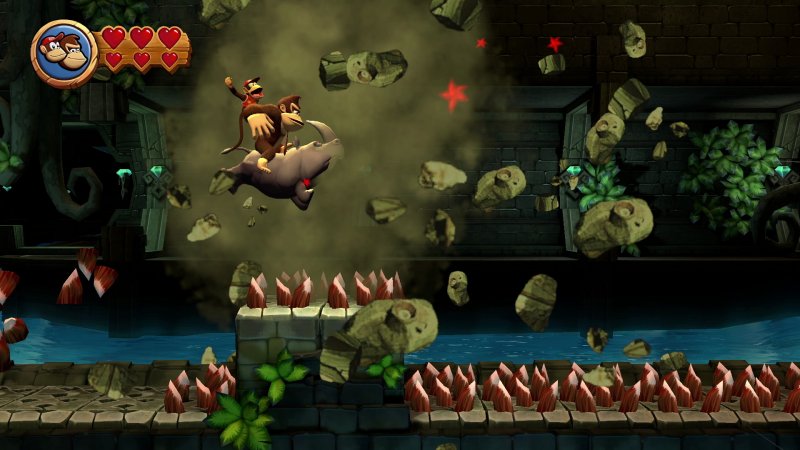 Rambi, il rinoceronte cavalcabile da Donkey e Diddy Kong Rambi, il rinoceronte cavalcabile da Donkey e Diddy Kong
