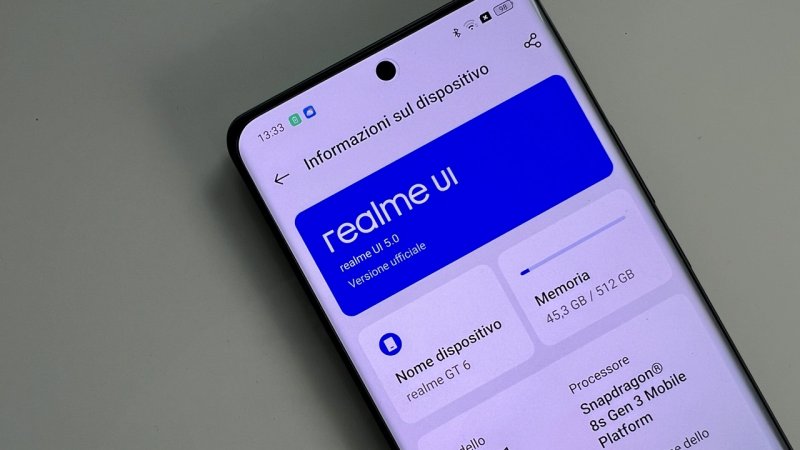Realme GT 6 consente di sfruttare tutte le feature di Realme UI 5.0, anche le più avanzate
