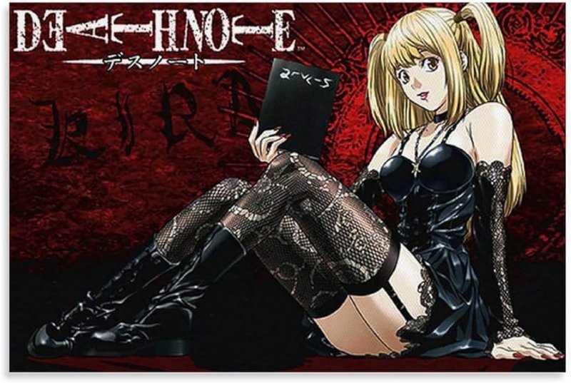 Misa Amane in un'illustrazione di Death Note