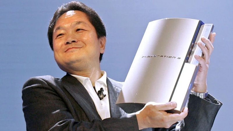 Ken Kutaragi presenting PS3