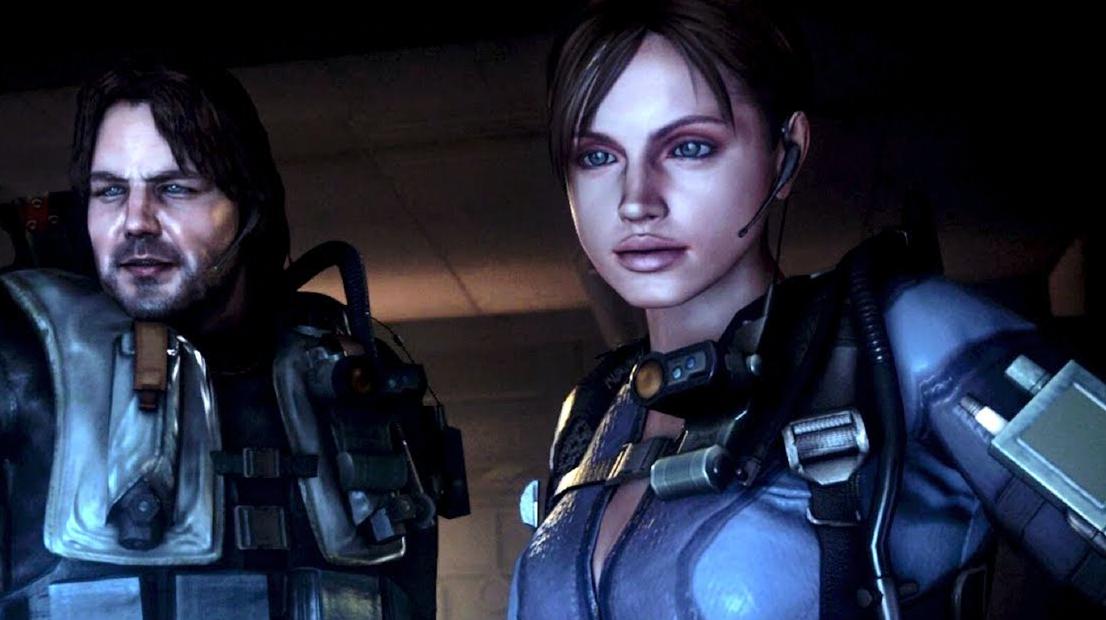 Jill e Parker in Resident Evil Revelations