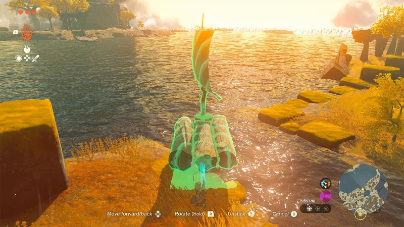 Utilizzo dell'Ultramano in The Legend of Zelda: Tears of the Kingdom