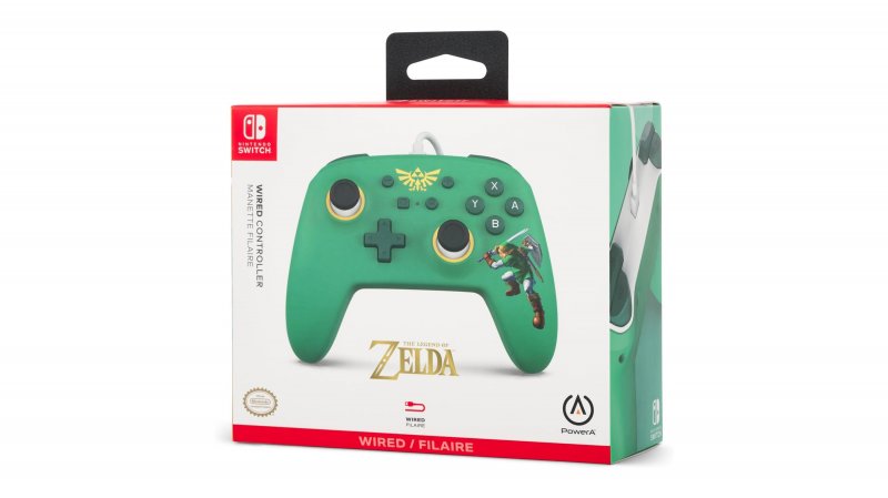 La confezione del controller PowerA La confezione del controller PowerA
