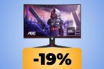 Il monitor curvo AOC Gaming C24G2AE da 24 pollici in 165 Hz è a un ottimo prezzo su Amazon Italia - Notizia