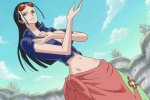 Il cosplay di Nico Robin da One Piece di breezy_cos si rilassa in spiaggia - Notizia