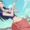 Il cosplay di Nico Robin da One Piece di breezy_cos si rilassa in spiaggia