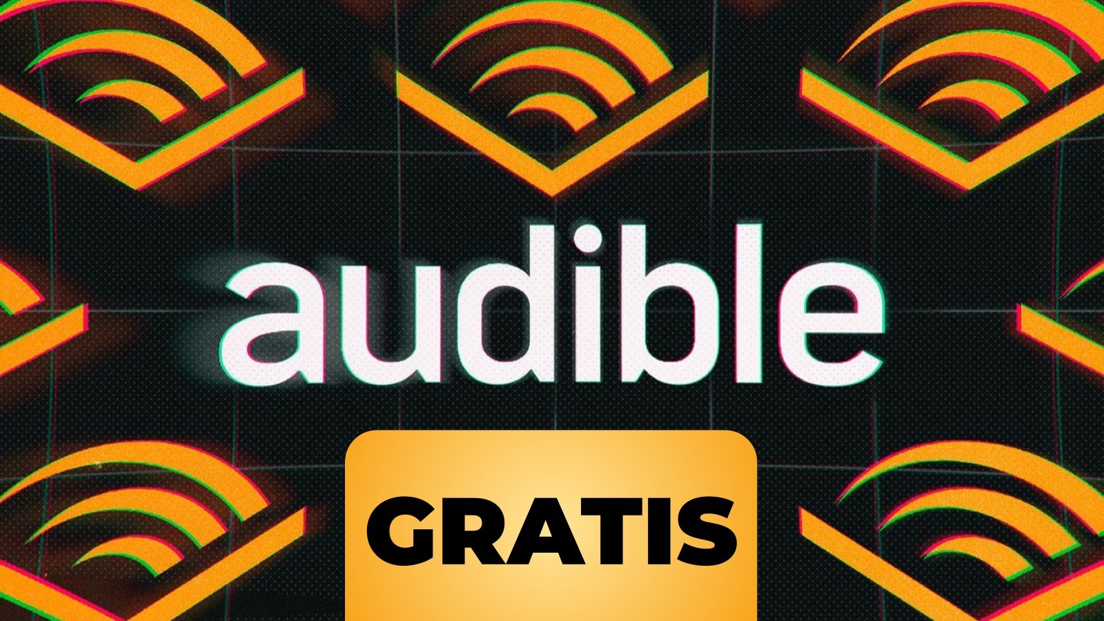 Il logo di Audible e la scritta gratis