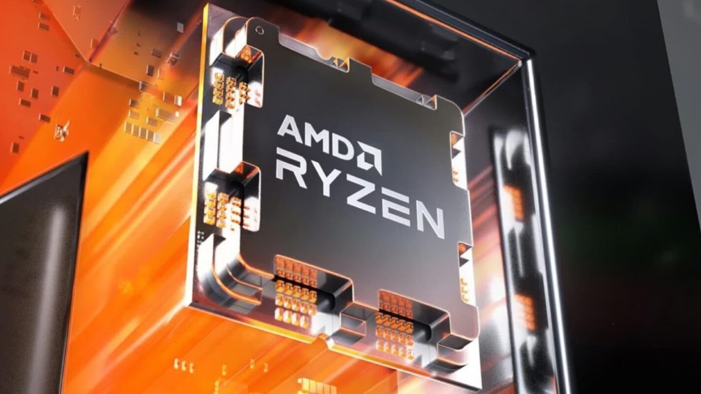Immagine di una CPU AMD tratta dal trailer di presentazione