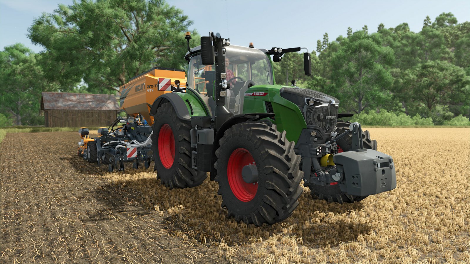 Un trattore in Farming Simulator 25