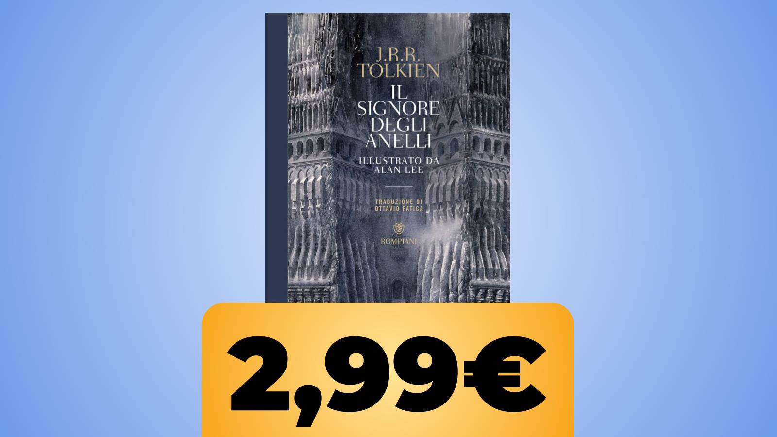 La copertina di Il Signore degli Anelli Illustrato e il prezzo su Amazon