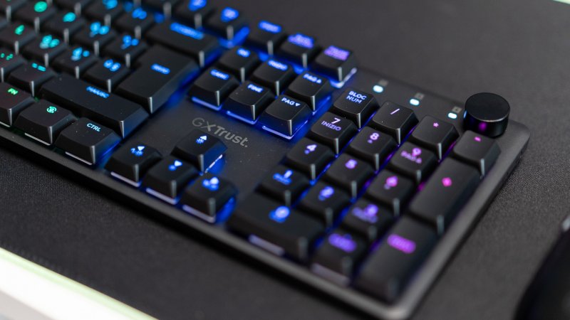 Dettaglio della tastiera Trust Torix
