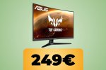 Il monitor curvo ASUS TUF Gaming da 31,5 pollici in 1080p e 165 Hz è al prezzo minimo su Amazon - Notizia