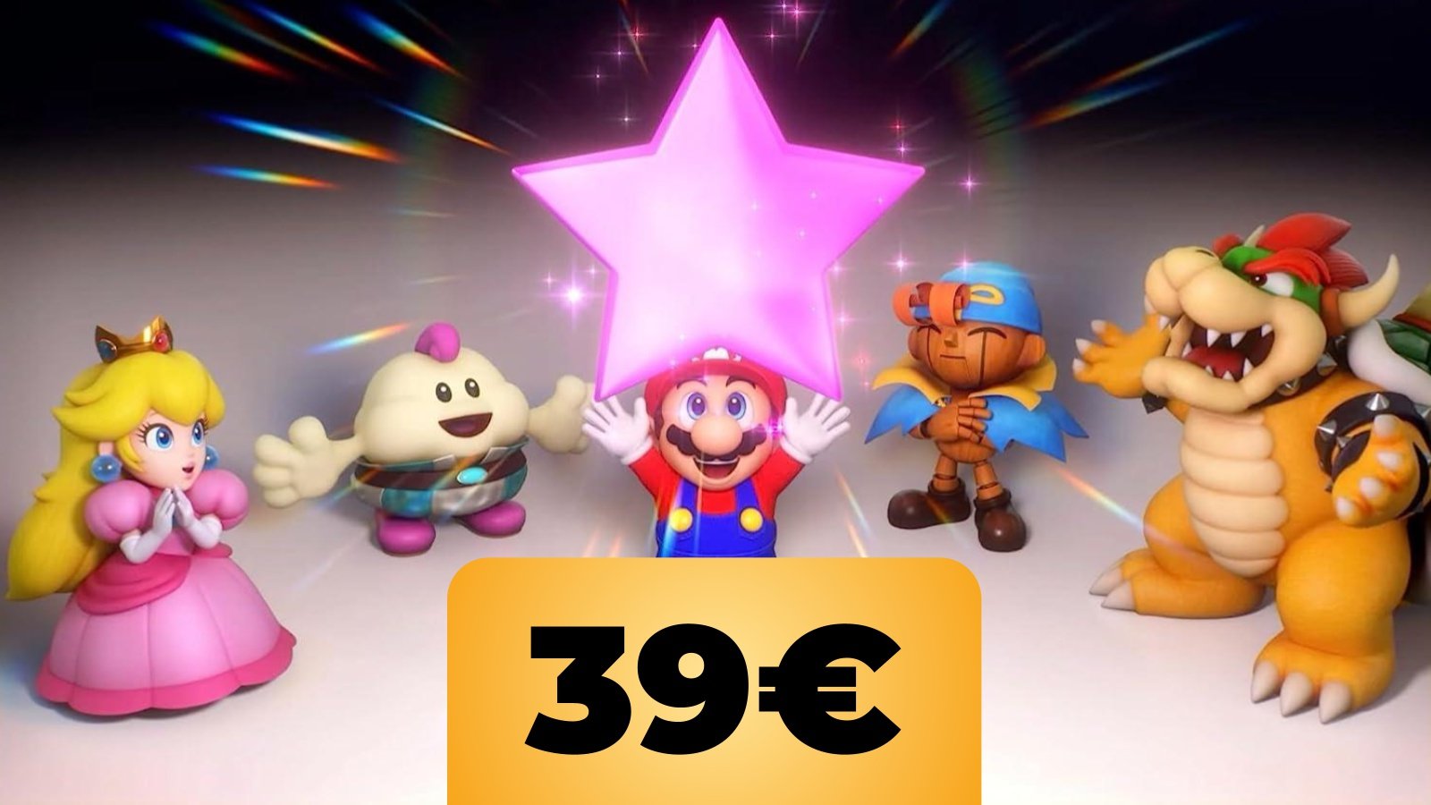 I personaggi di Super Mario RPG e il prezzo su Amazon