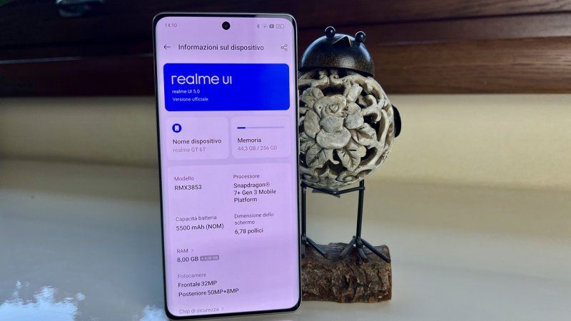 Realme GT 6T gode delle stesse funzionalità software di GT 6, ma l'IA ha un ruolo minore Realme GT 6T gode delle stesse funzionalità software di GT 6, ma l'IA ha un ruolo minore