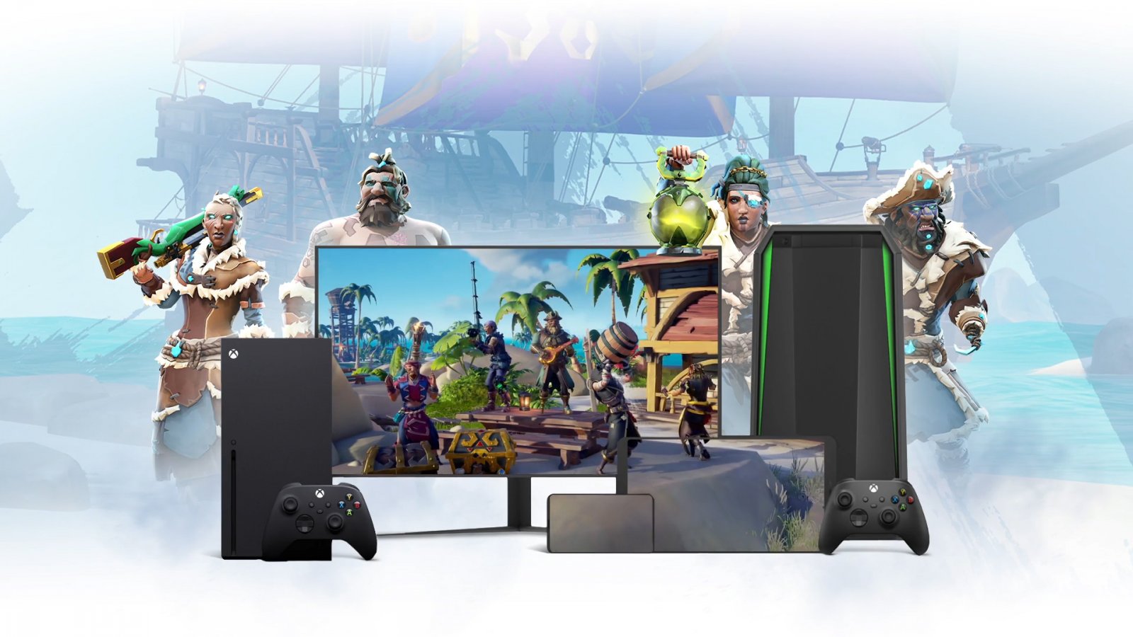 Un'immagine ufficiale promozionale per Xbox Cloud Gaming