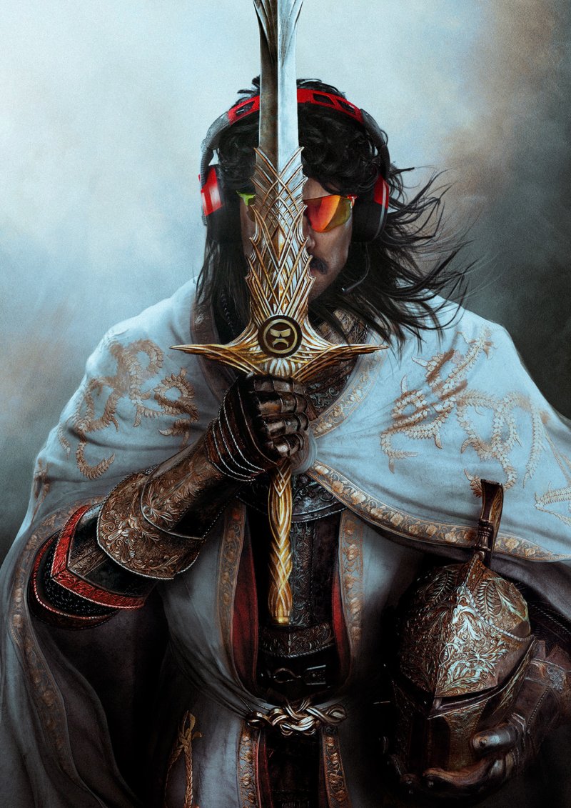 Il Dr Disrespect pronto ad affrontare Elden Ring