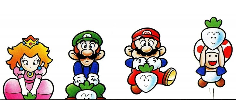 Con Super Mario Bros. 2, Luigi inizia ad avere una caratterizzazione più definita Con Super Mario Bros. 2, Luigi inizia ad avere una caratterizzazione più definita