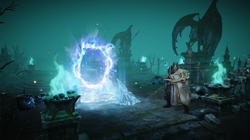 Uno dei cancelli dell'evento