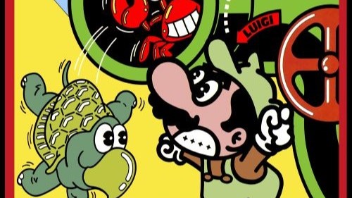 Un dettaglio della copertina di Mario Bros. Arcade Un dettaglio della copertina di Mario Bros. Arcade