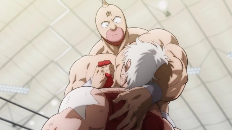 Una scena di Kinnikuman Perfect Origin Arc, disponibile dall'8 luglio