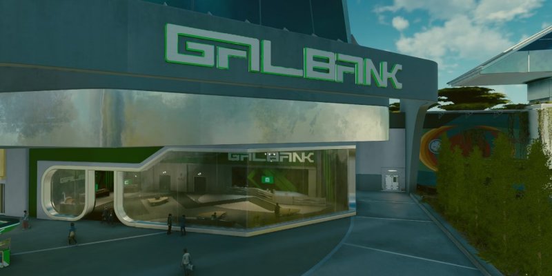 A GalBank branch in Starfield