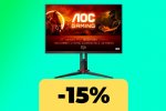 Monitor AOC 27G2, il display FHD 144Hz in offerta a tempo su Amazon Italia - Notizia