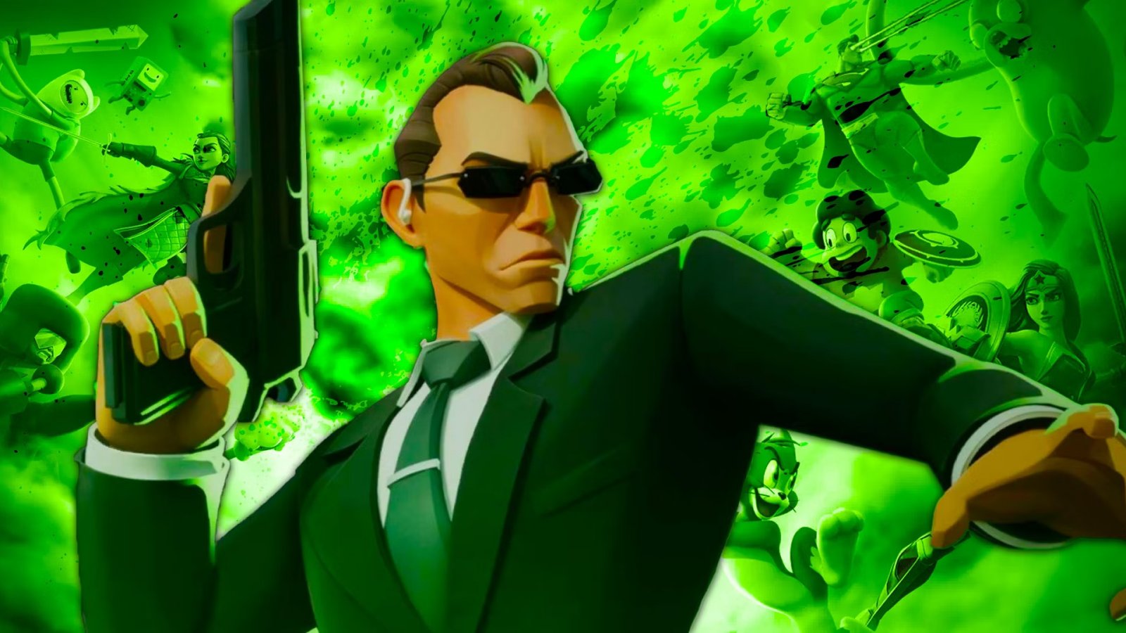 MultiVersus ci mostra il trailer gameplay del nuovo lottatore gratuito: Agente Smith