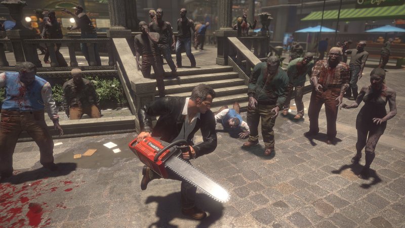 In Dead Rising è essenziale sperimentare con tutti gli oggetti che vi ritroverete davanti, e sono centinaia! In Dead Rising è essenziale sperimentare con tutti gli oggetti che vi ritroverete davanti, e sono centinaia!