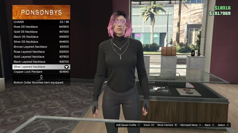 The Silver Necklace in GTA Online