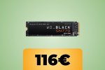 L'SSD WD_BLACK SN770 da 2 TB a 5.150 MB/s è in sconto su Amazon a un prezzo interessante - Notizia