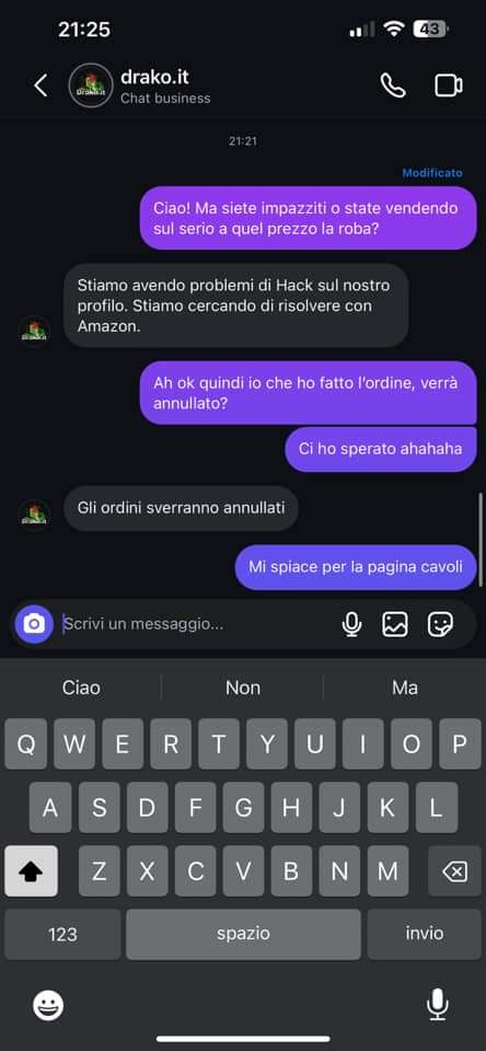 La chat di Drako.it La chat di Drako.it