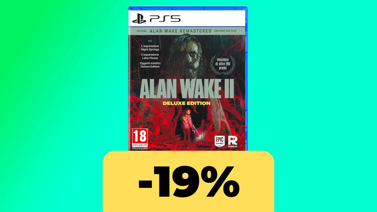 Alan Wake 2 Deluxe Edition, rivivi l'orrore con l'offerta di Amazon Italia