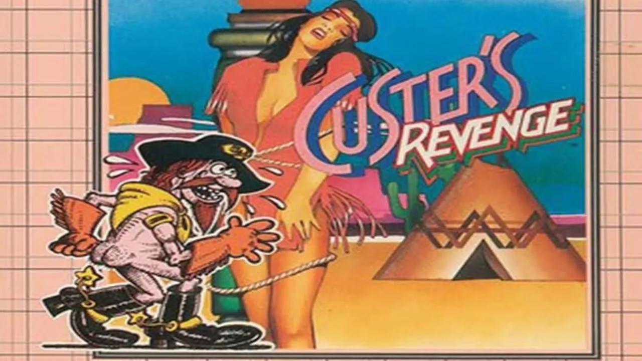 L'artwork di copertina di Custer's Revenge