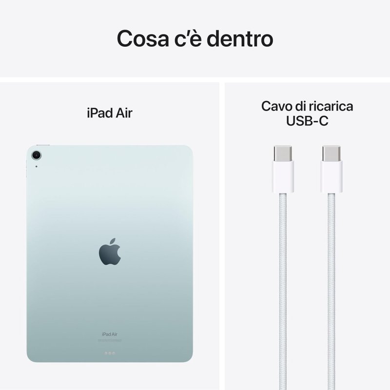 Contenuto della confezione di iPad Air M2