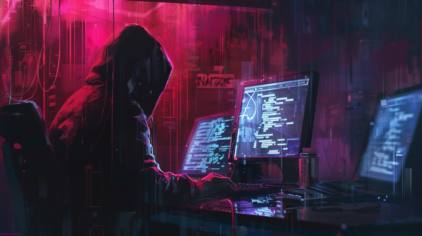 Hacker in azione