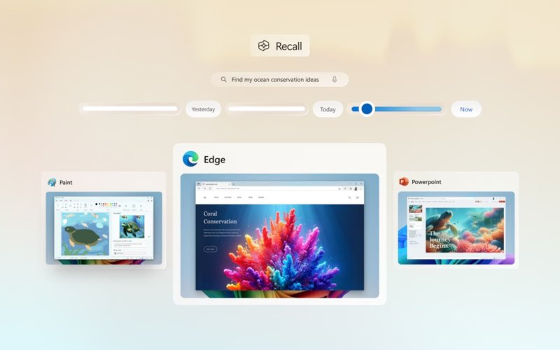 Microsoft Recall AI Screenshot
