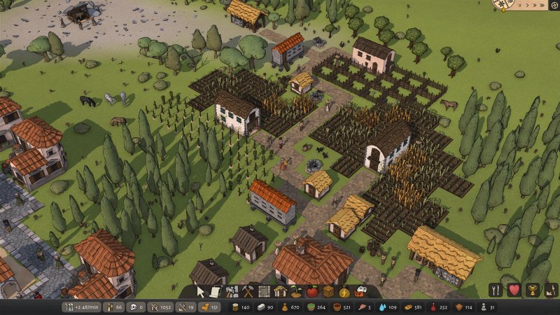 Le attività agricole sono essenziali per la sopravvivenza della città