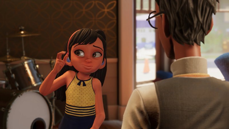 Melody e suo padre condividono la passione per la musica