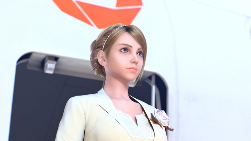 Una delle varie scene d'intermezzo in computer grafica che raccontano la storia